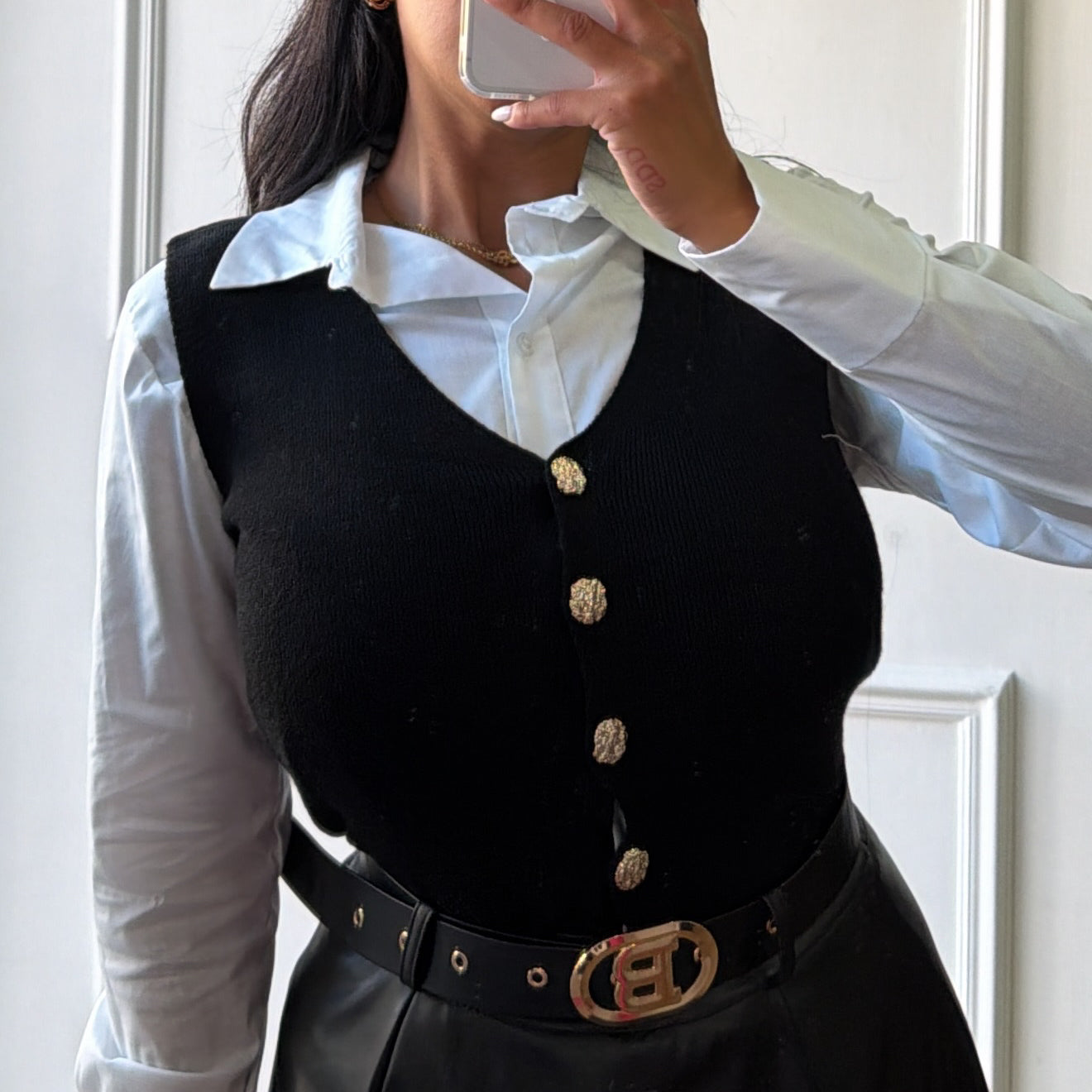 Camicia Basic In Cotone