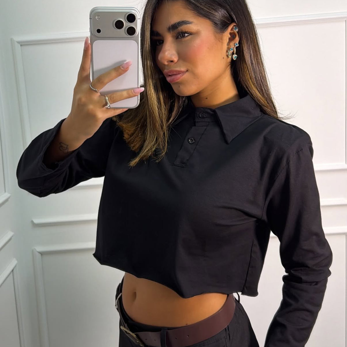 Polo crop