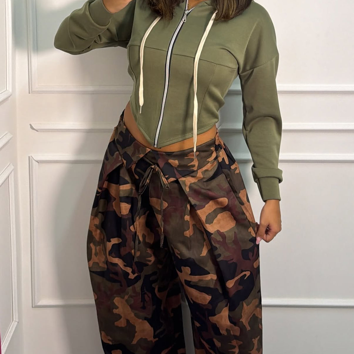 Pantalone camouflage