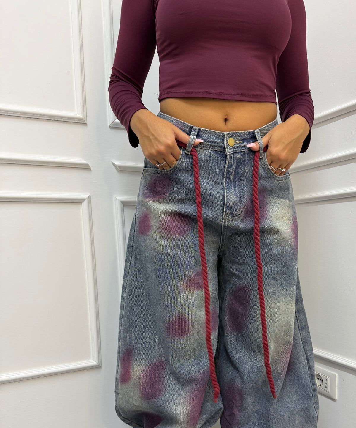 Jeans Purple