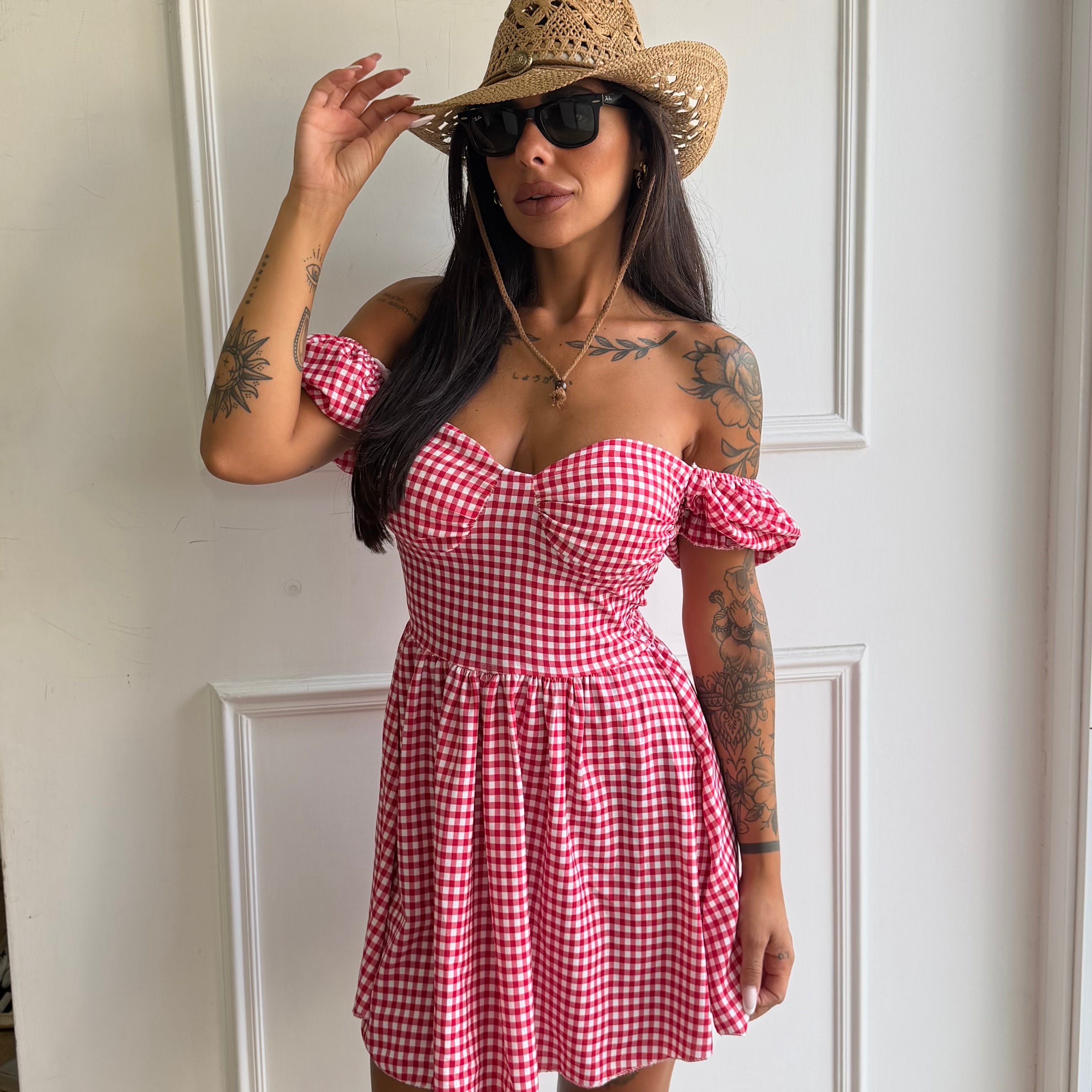 Dress quadretti Capri