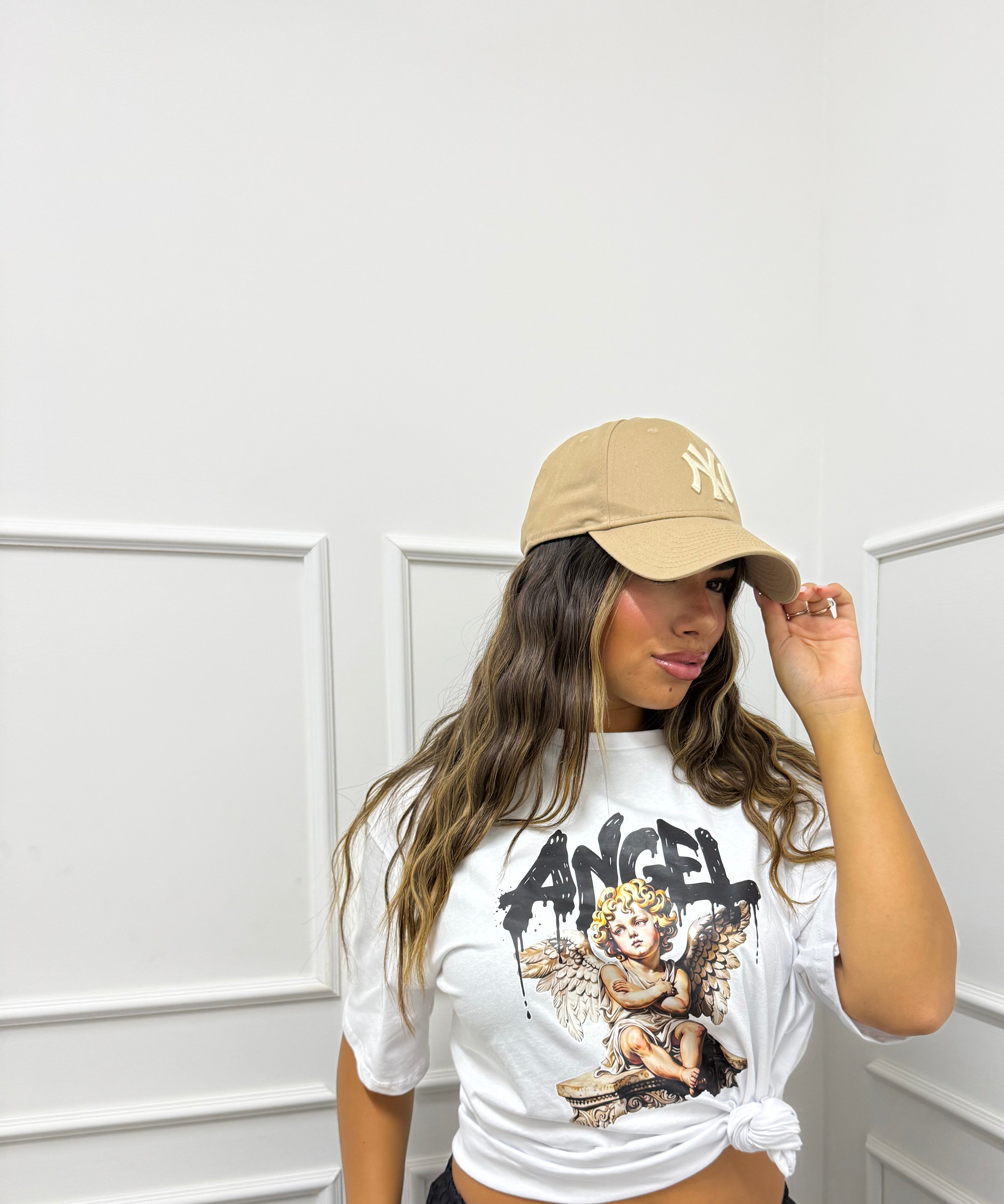 T-Shirt Angel bianco