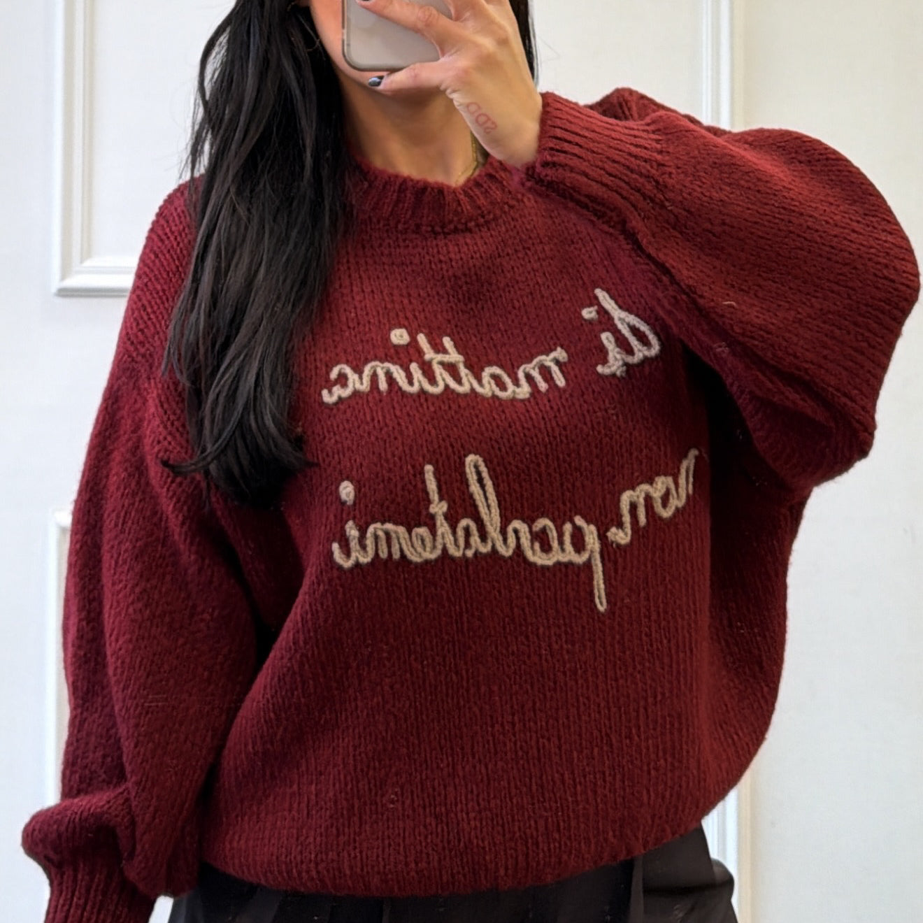 Pull “di mattina non parlatemi”