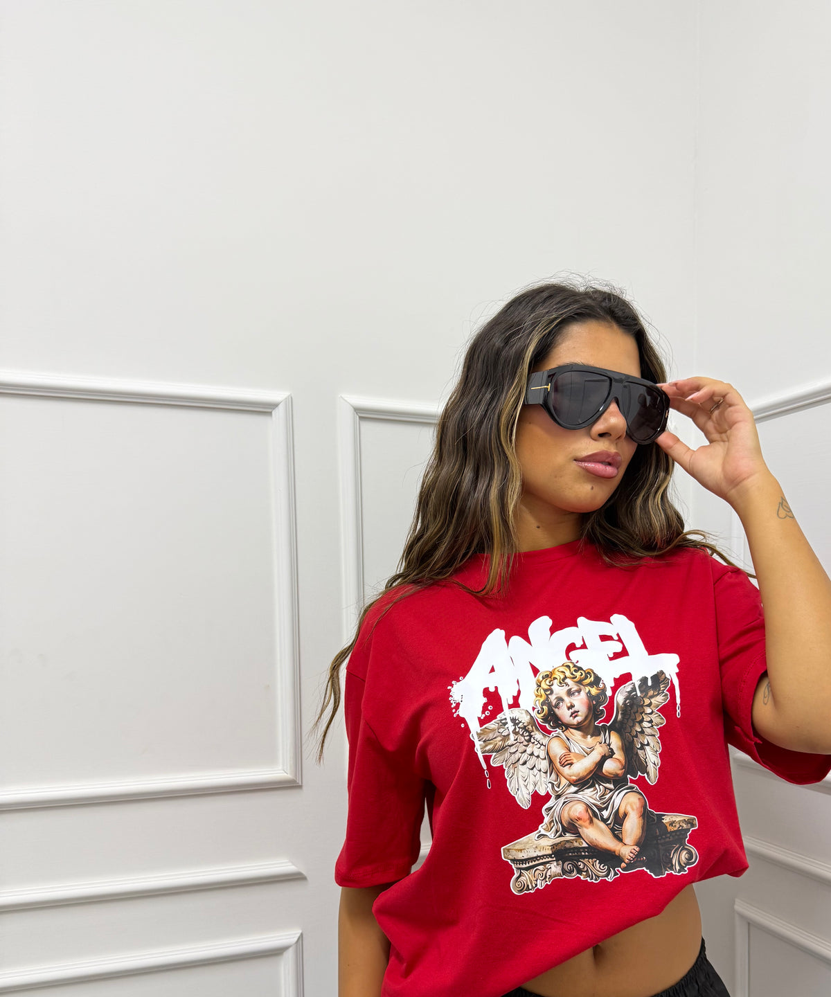 T-Shirt Angel rossa