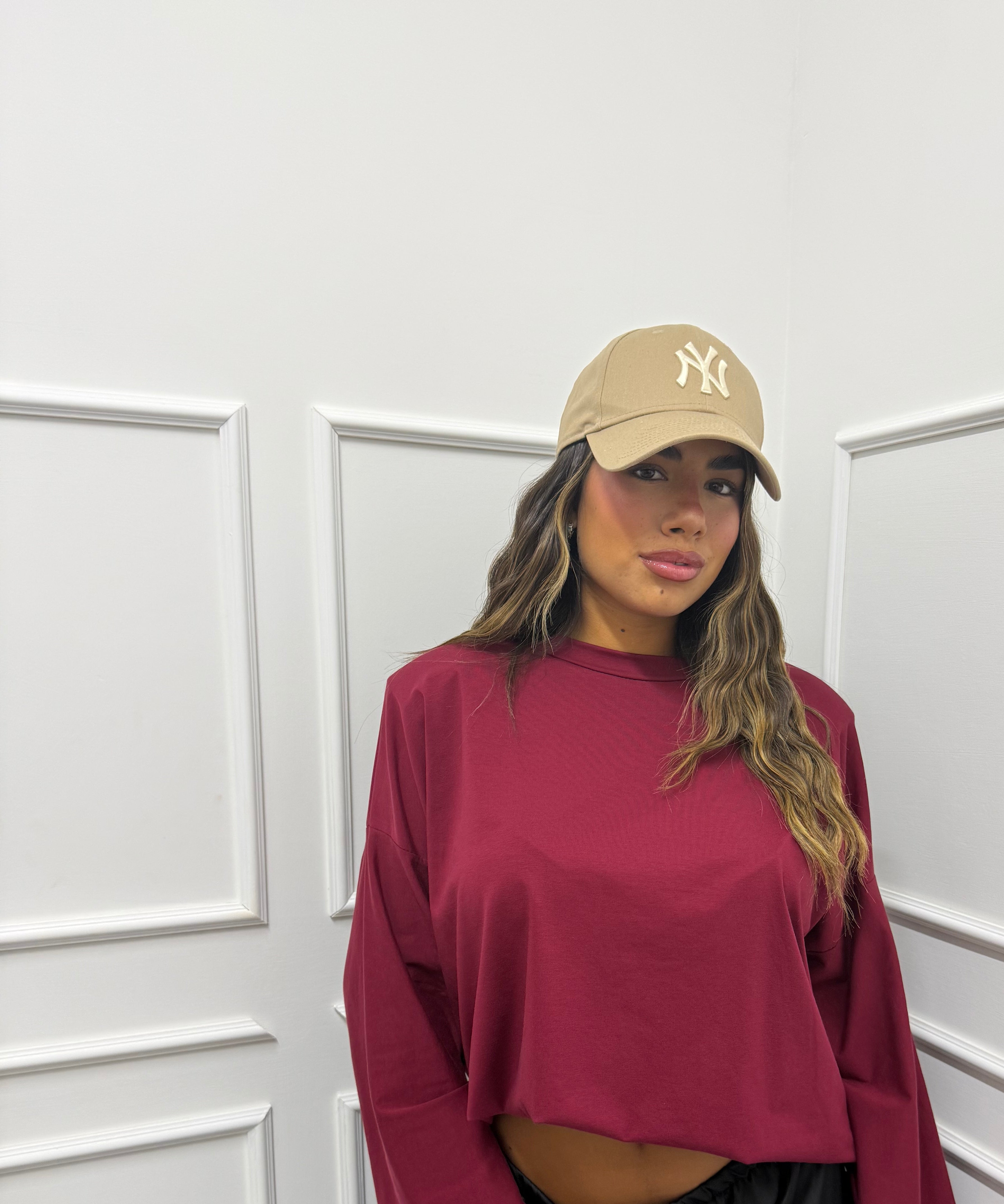 Maglia Atea variante bordeaux