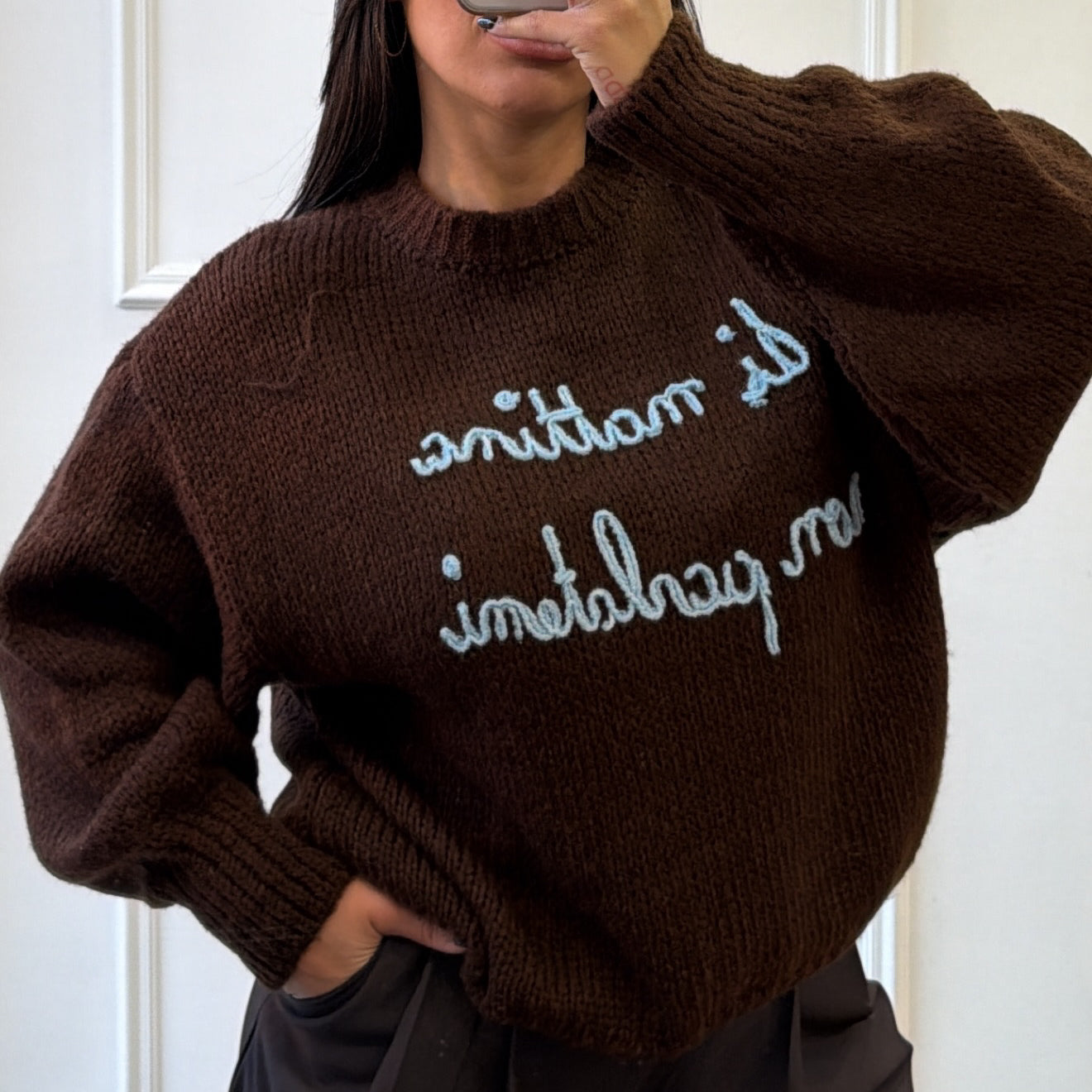 Pull “di mattina non parlatemi”