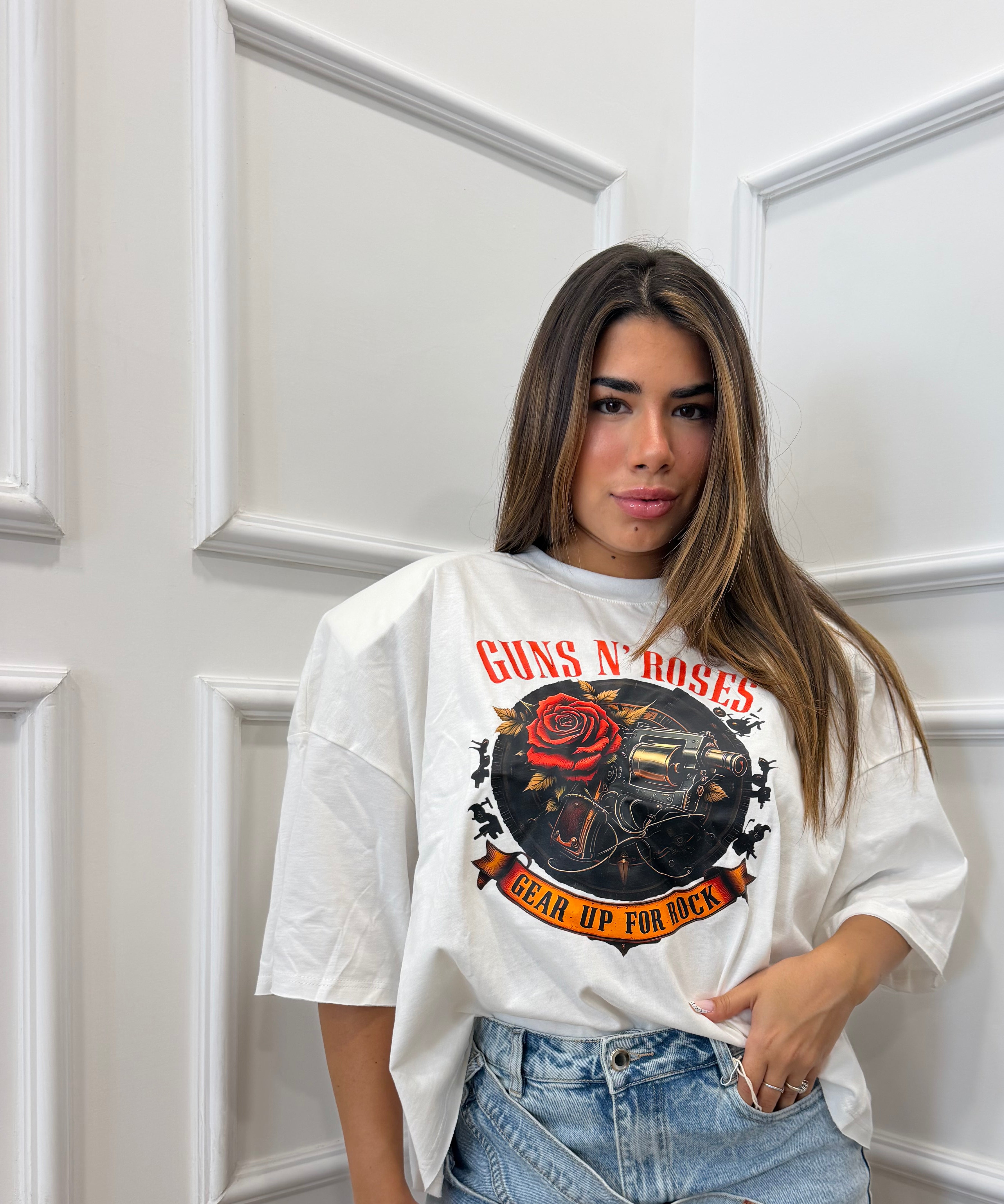 T-Shirt ROSES BAROCK